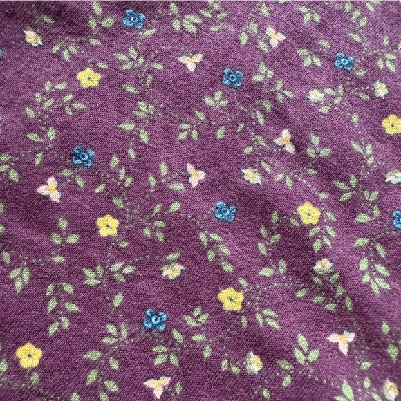 Vintage Northern Reflections Floral Print Button Down Long Sleeve Top Size M - Picture 9 of 9